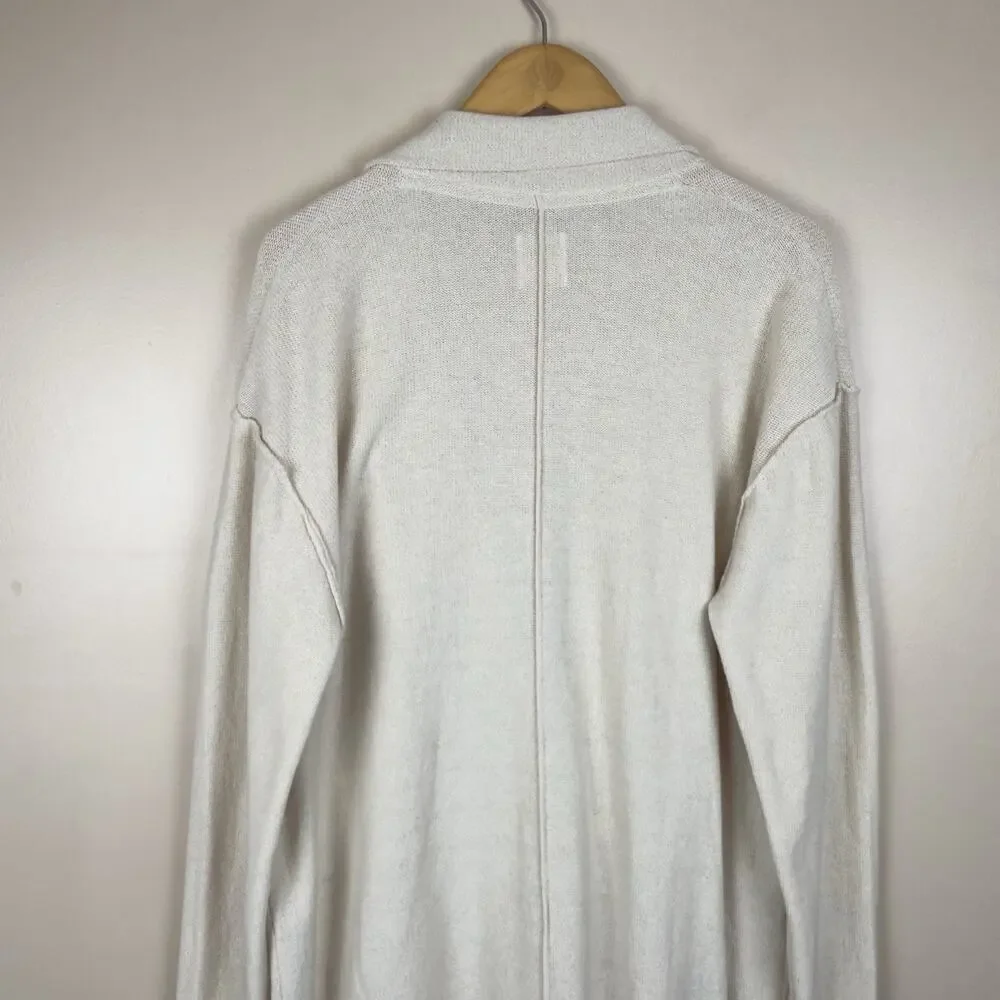 Free People We The Free Desert Knit Blazer Oversized Women Beige Size M